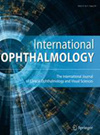 International Ophthalmology期刊封面